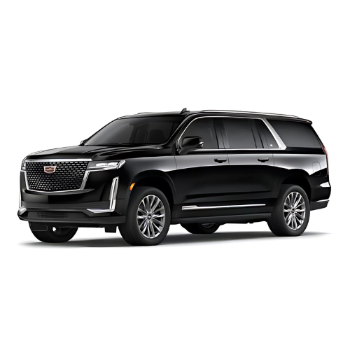 Cadillac Escalade luxury SUV chauffeur service Dallas Fort Worth transportation vehicle